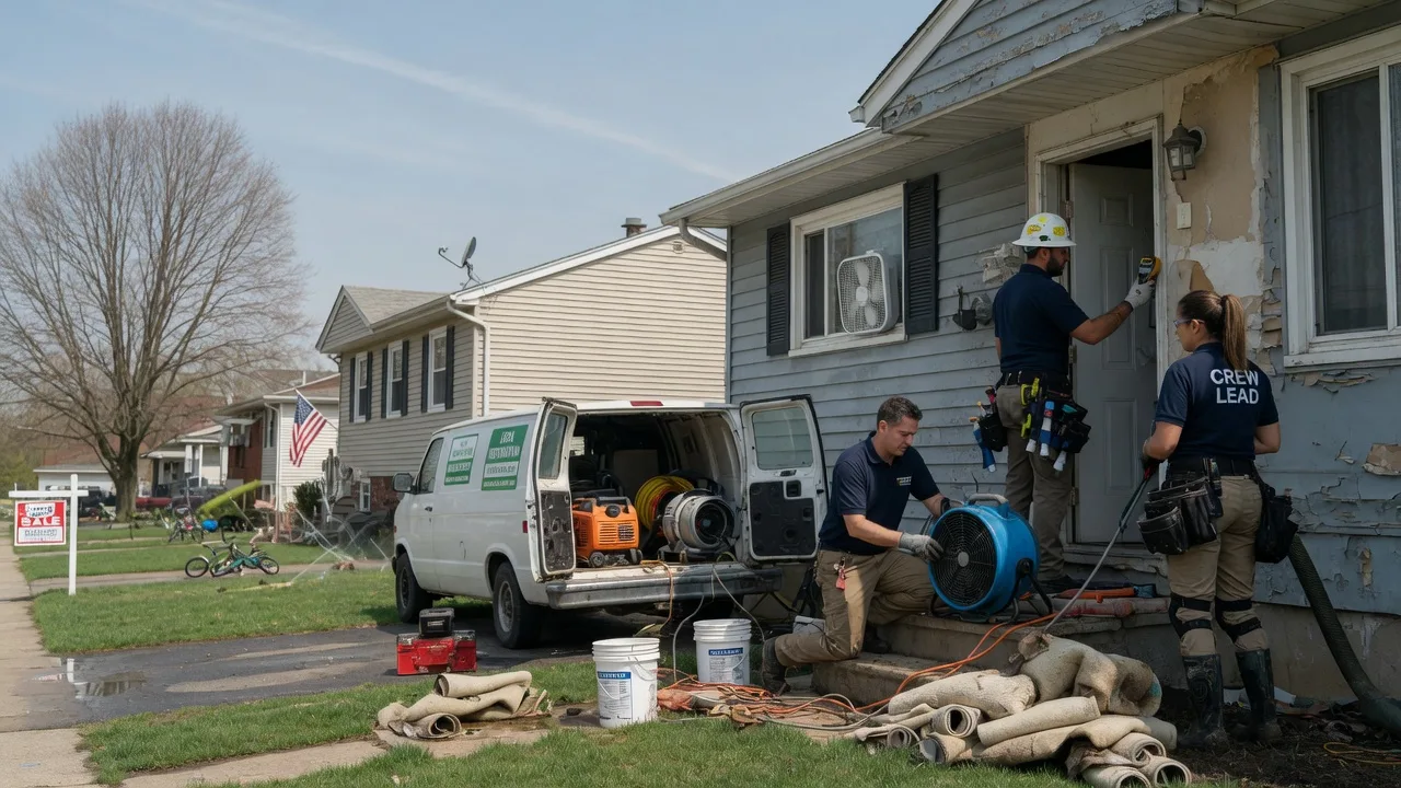 Flood Cleanup in West Creek, NJ near me